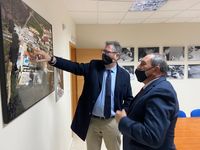 Visita a ASPROMIN del Delegado Provincial de Igualdad, D. Manuel Antonio Conde - Foto2